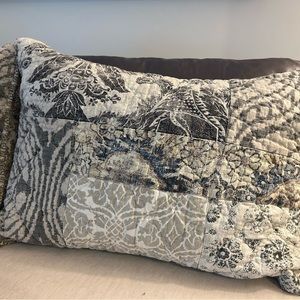 Quilted Pottery Barn Pillow Shams